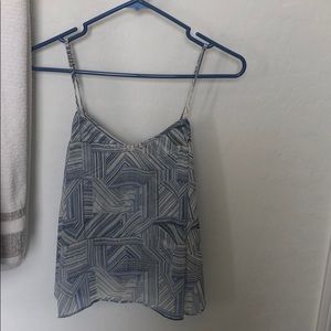 Silence and noise tank top